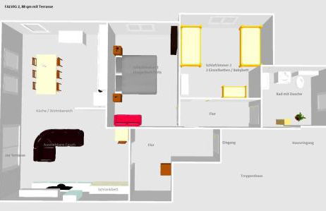 Apartment FALVIG inkl. Küche - Foto 67