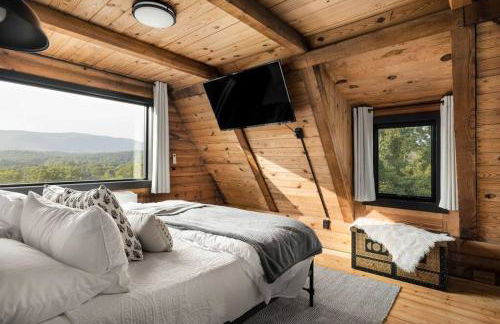 Riverside Rose Cabin: Luxe*LogCabin*MtnView*Sleeps12*Secluded*Shenandoah - Foto 40