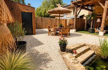 La biche au bois piscine chauffee jacuzzi - Photo 6
