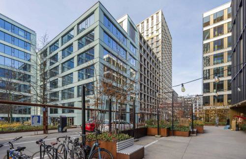 Stylish Apartment in Browary Warszawskie with Air Conditioning & Parking by Noclegi Renters - Foto 4