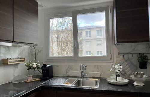 Entire 60m2 apartment - Close to Paris - Parking - Kitchen - 2min RERB - Olympic'24 - Foto 41