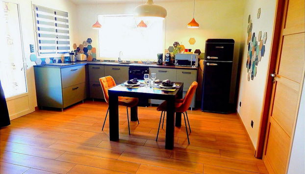 Magnificent Cottage in Payzac With Pool ! - Foto 3, Cocina privada