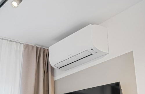 1-2 Personen - Parkplatz - Fahrradgarage - Zentrum - Küche - Balkon - Klima - Foto 7