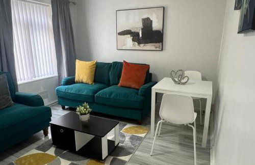 1Bed Home Sleeps 5 Free Parking Central Wifi - Foto 14