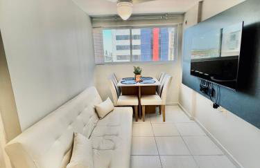 Flat com 2 Qts próx a praia, shoppings, mercados, restaurantes e padarias - Foto 6