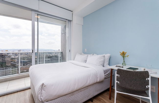 Setin Downtown Praca da Sé by Viva - Prédio completo com piscina perto de estação de metrô no Centro de São Paulo - Foto 40