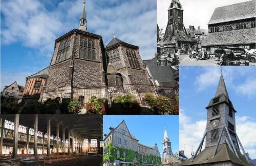 Entre le Pont 9 et l'Eveque , Les Hauts de Honfleur, Piscine, WIFI et Parking gratuits - Foto 5