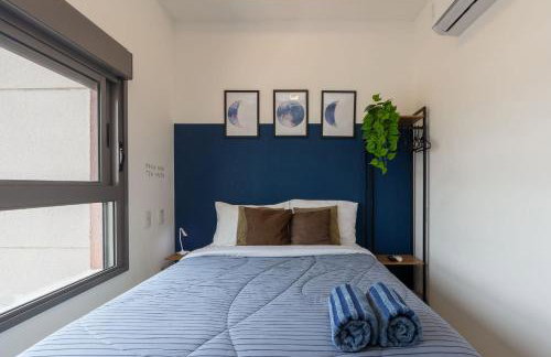 Studio com piscina e academia perto do metrô - Foto 3