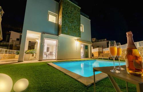 Villa Rosa-Soleada Villa Privada con Piscina Climatizada & WIFI en Tauro-Mogán - Foto 5