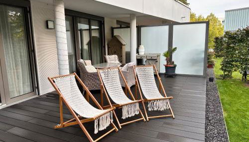 Stadtwohnung mit Garten - Photo 5, Garden, sunbed, Garden view