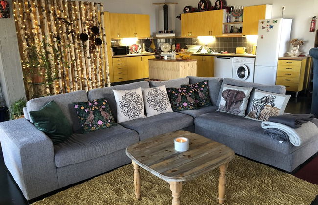 Liljekonvalj Cottage Overlooking the River Sauna - Foto 19