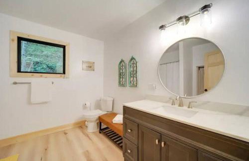 Hot Springs: 2 Cabins Waterfall & Mountain Views - Foto 6