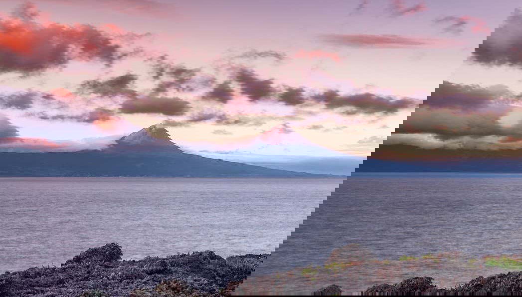 Pico Island Day Trip - Photo 2, Volcano view at sunset