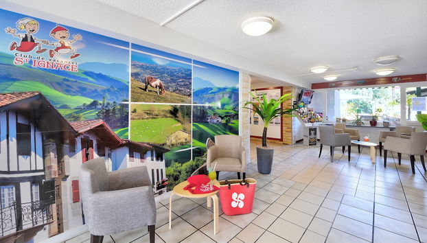 Zona de estar del vestíbulo