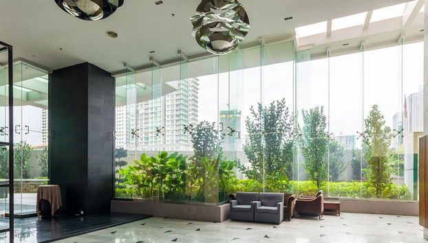 Sitzecke in der Lobby