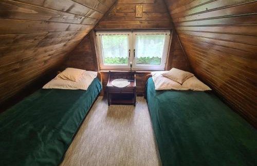 Duży drewniany domek nad rzeką, Obidza 381, Łącko - Foto 24