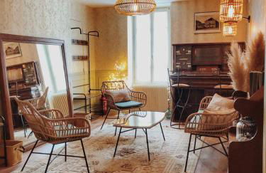 Gîte Les Roches : maison de caractère pour 15 personnes - Foto 12