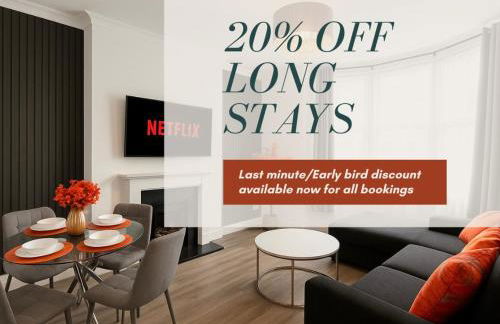 Spacious 4Bedroom - 10mins to London Bridge with Parking & Garden - Foto 44