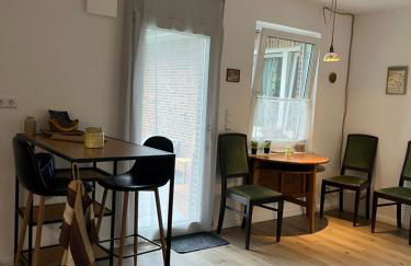 FeWo Brauel am Nordpfad Zevener Geest - Ruhige, moderne 2 Zimmer Wohnung, Ladestation, Parkplatz, Wlan, Garten - Foto 14