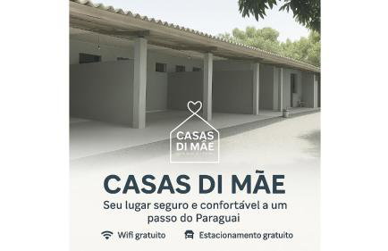 Residencial Casas 1 e 2 quartos Tv Ar Estacionamento Wifi Próximo ao Centro e Paraguai - Foto 1
