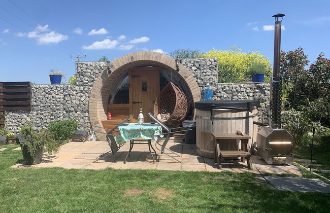 Cosy Escape Heated Luxury pod With hot tub - Foto 28