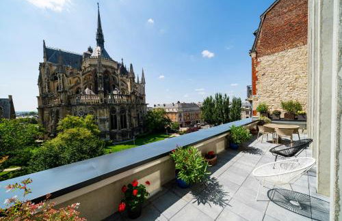 Les Suites 7 Anges - Vue Cathédrale, Parking & Centre Historique Reims - Foto 26