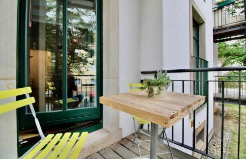 Stilvolles City-Apartment Dresden-Cotta mit Balkon - Foto 3