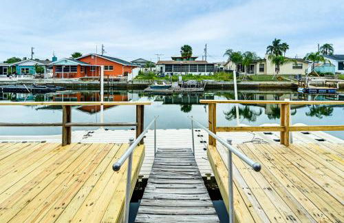 Canal-Front Home with Boat Dock and Lanai in Hudson - Foto 23