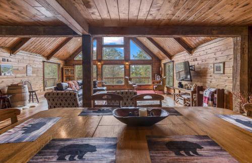 Mountain retreat w 2 fireplaces & lake - Foto 4