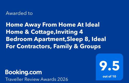 4 Bedroom Executive detached house, sleep 10, Garden, Ideal for Contractors, family and group, by home away at Ideal home & cottage - Foto 45