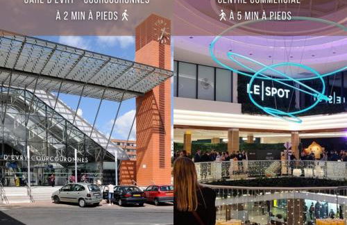 Studio Cosy Au Centre d'Evry - Foto 12