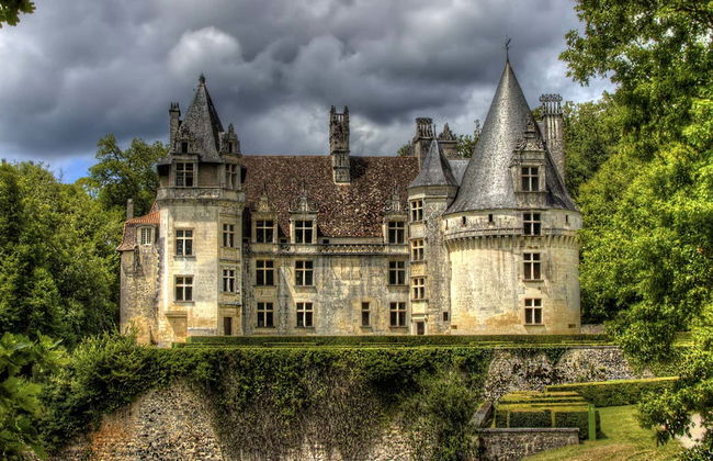 Entrada al castillo de Puyguilhem - Foto 3