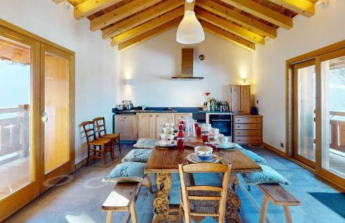 Chalet La Grande Ourse Meribel - superior duplex apartment - Foto 4