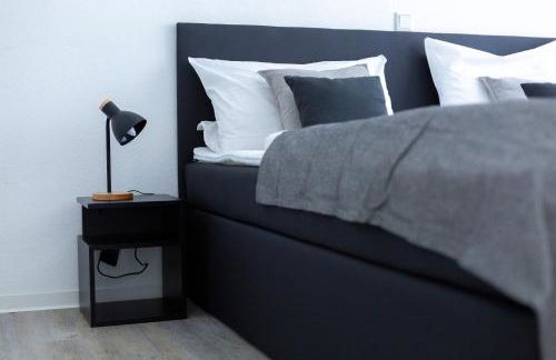 BEST STAY CityAppartment Hünfeld- SmartTV FreeWlan Balkon, in wenigen Minuten am Bahnhof, Innenstadt und doch ruhig gelegen - ideal für Paare oder Geschäftsreisen - Foto 12