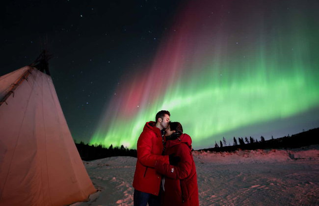 Tour fotográfico de la aurora boreal con barbacoa - Foto 7