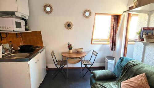 Studette 3 pers - Pied des pistes, commerces à pied, calme, parking, TV, baignoire, sans animaux - FR-1-393-170 - Foto 2