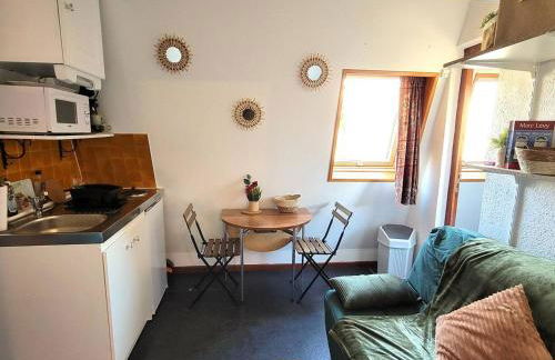 Studette 3 pers - Pied des pistes, commerces à pied, calme, parking, TV, baignoire, sans animaux - FR-1-393-170 - Foto 2