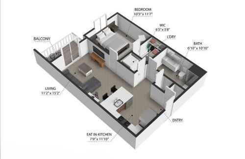 Pool with Free Covered Parking and Washer & Dryer in Unit - Foto 28