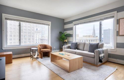 Nob Hill 1BR w Balcony Views nr Union Sq SFO-3 - Foto 1