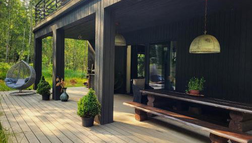 Brzozowa skarpa - dom nad jeziorem przy Suntago - Foto 4