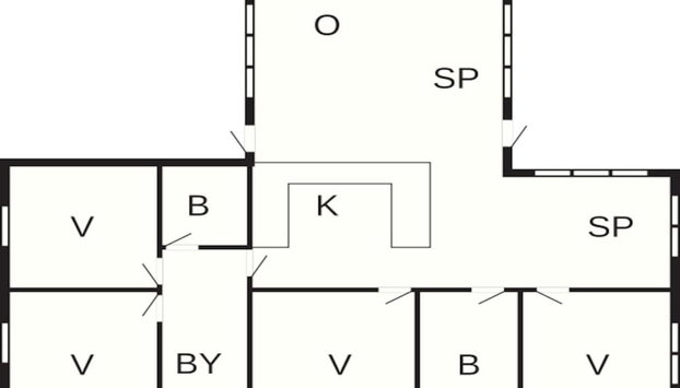 Holiday Home in Ansager - Photo 5, Floor plan