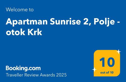 Apartment Sunrise 2, Polje - otok Krk - Photo 3