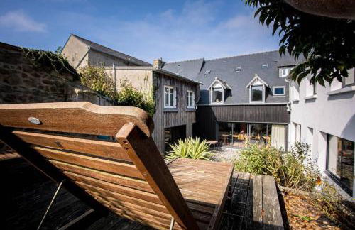 hjem Port Blanc A breathtaking setting facing th - Foto 29