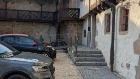 Twin room in a historic half-timbered house - Foto 4