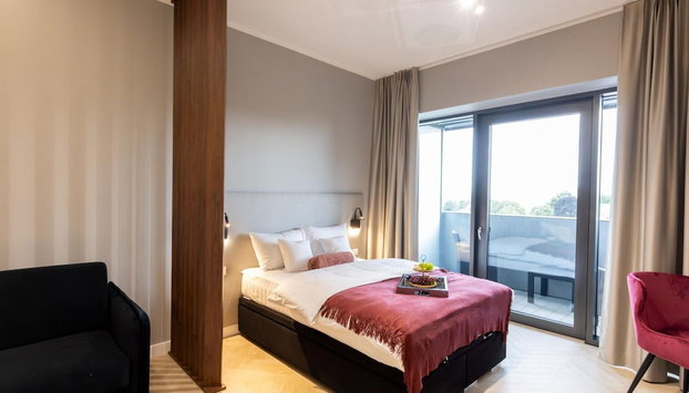 Comfortable Apartment, Center of Szczecin - Foto 4, Habitación