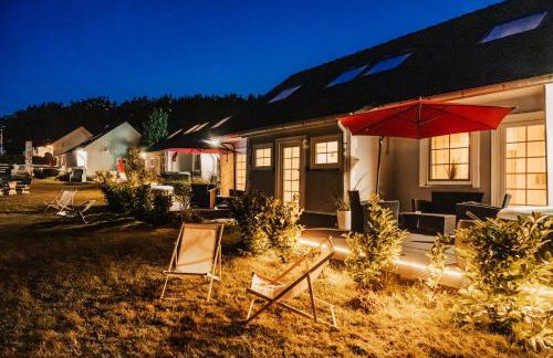 Ferienhäuser Insel Usedom Haus Mila 6 - Blick aufs Achterwasser! Whirlpool und Sauna - Foto 14