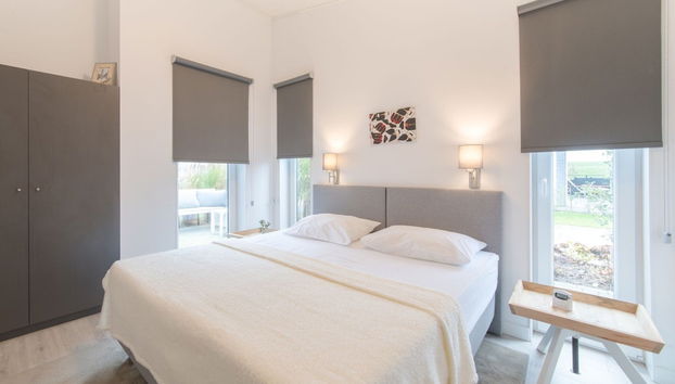 Zeeland Retreat w/ Terrace - Foto 3, Habitación