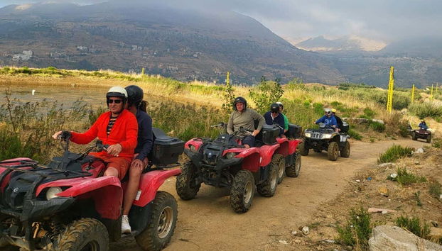 Excursión a Jeita y Harissa + Tour en quad por Faraya - Foto 3, Foto de grupo durante la ruta en quad