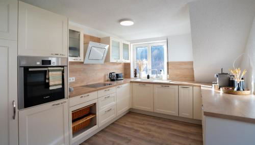 Ferienwohnung Waldgeflüster - Foto 4, stove, dishwasher, toaster