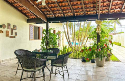 Casa com churrasqueira e piscina em Itanhaem - Foto 36